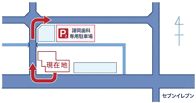 諸岡歯科第２駐車場
